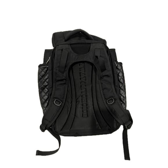 Kaka Black White Backpack Top Loading 36L - Picture 2 of 5